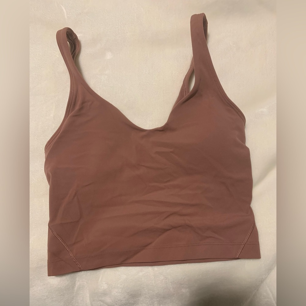Pink lululemon align tank